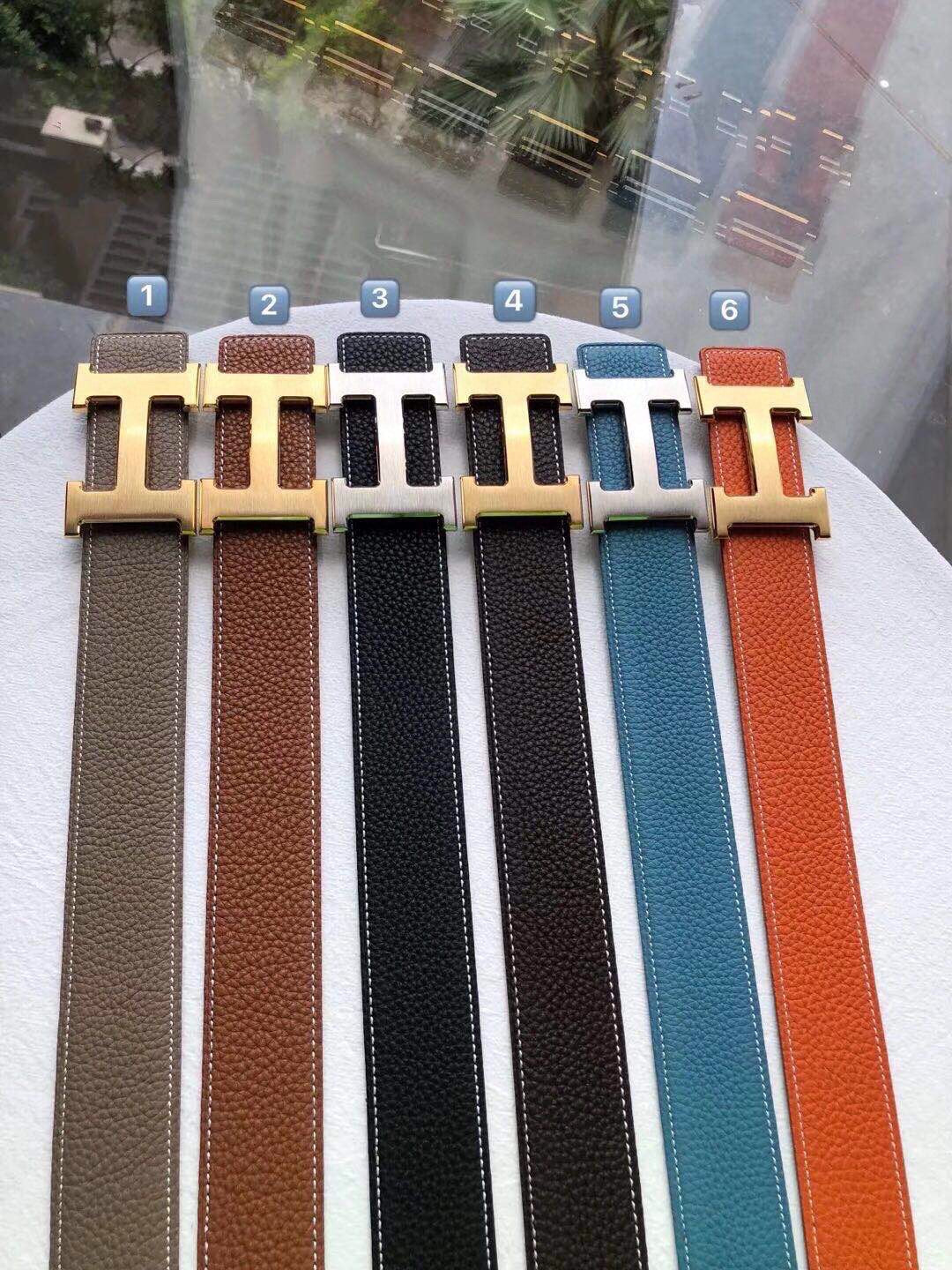 Hermes Reversible Belt