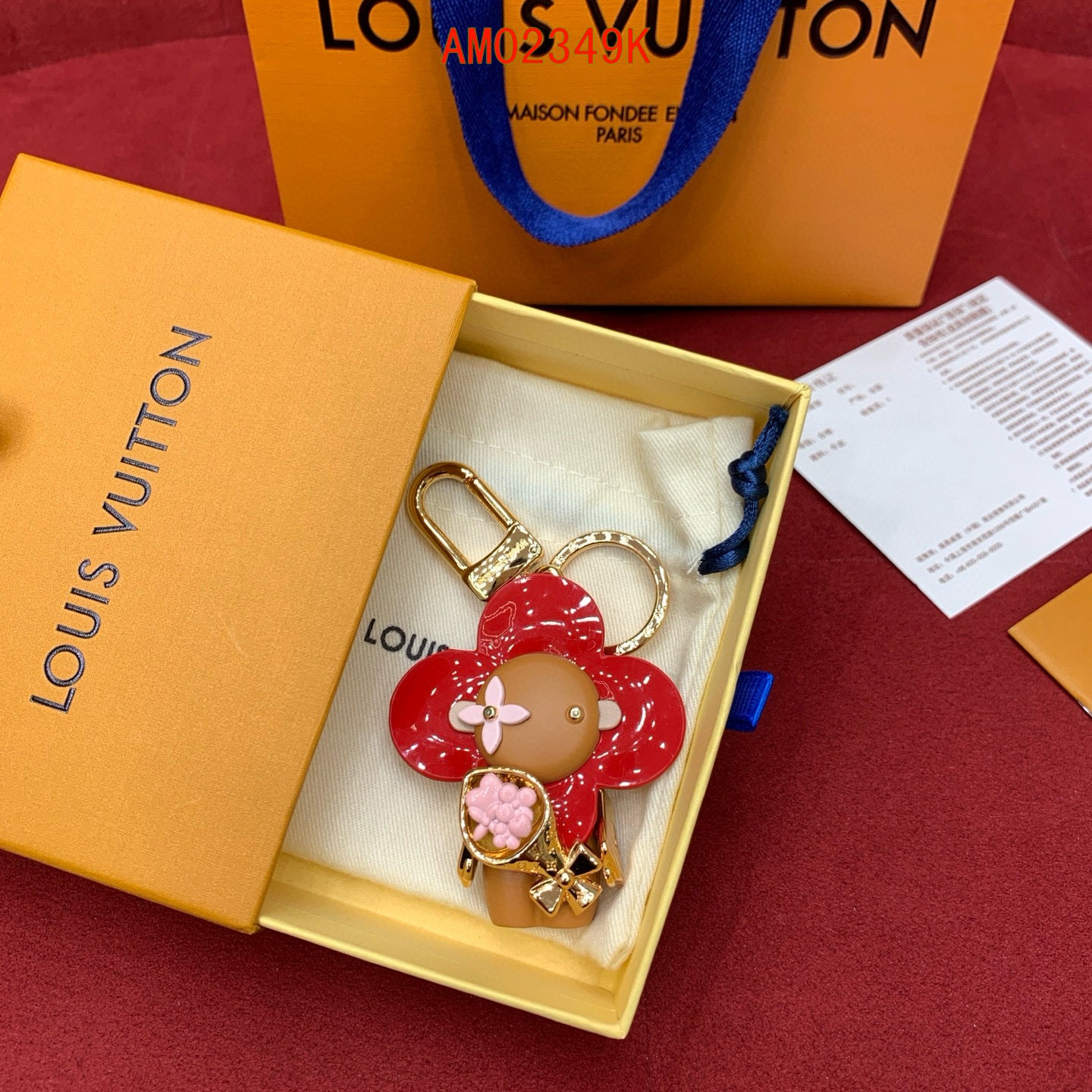 Louis Vuitton Vivienne Candy Heart Bag Charm