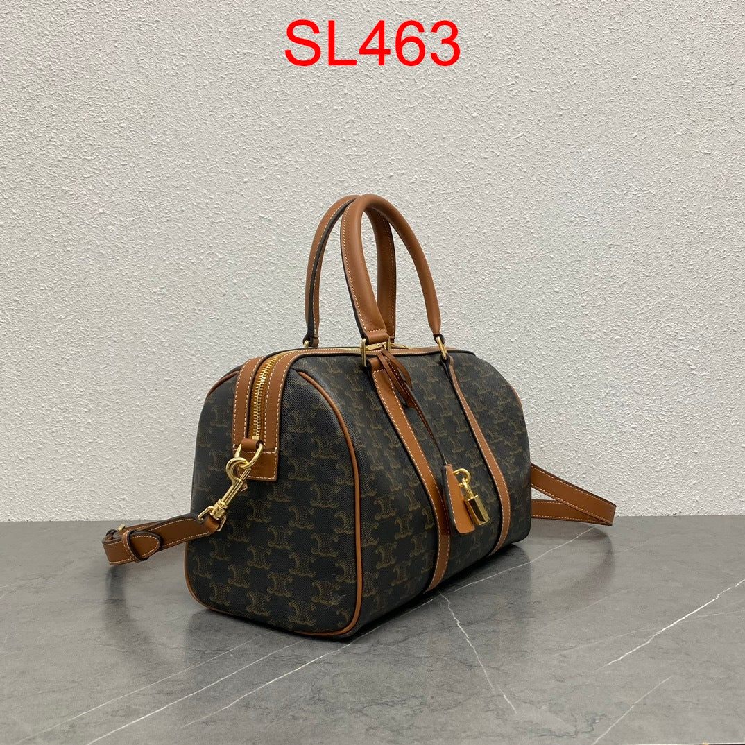 Celine Boston leather bag