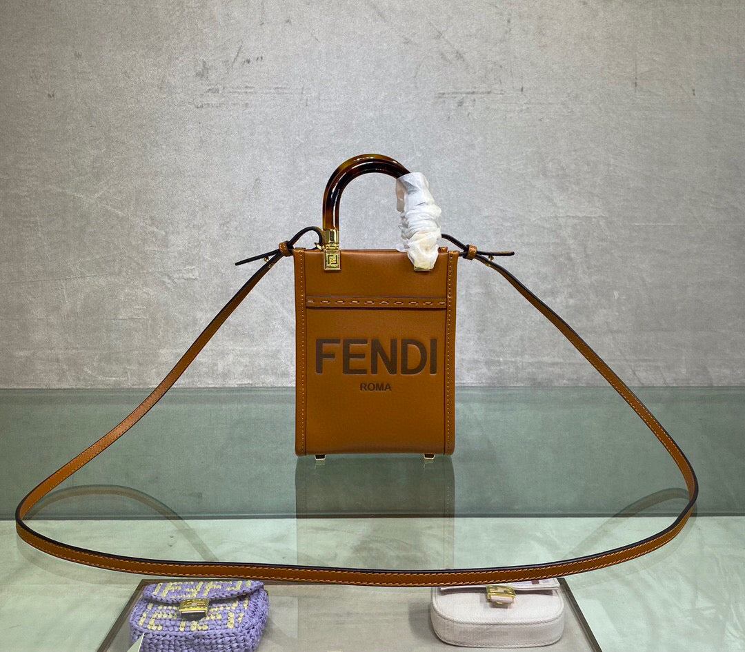 Fendi Mini Sunshine Shopper Tote Bag