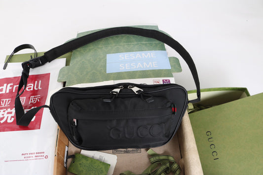 Gucci Small crossbody bag with Gucci logo Nylon