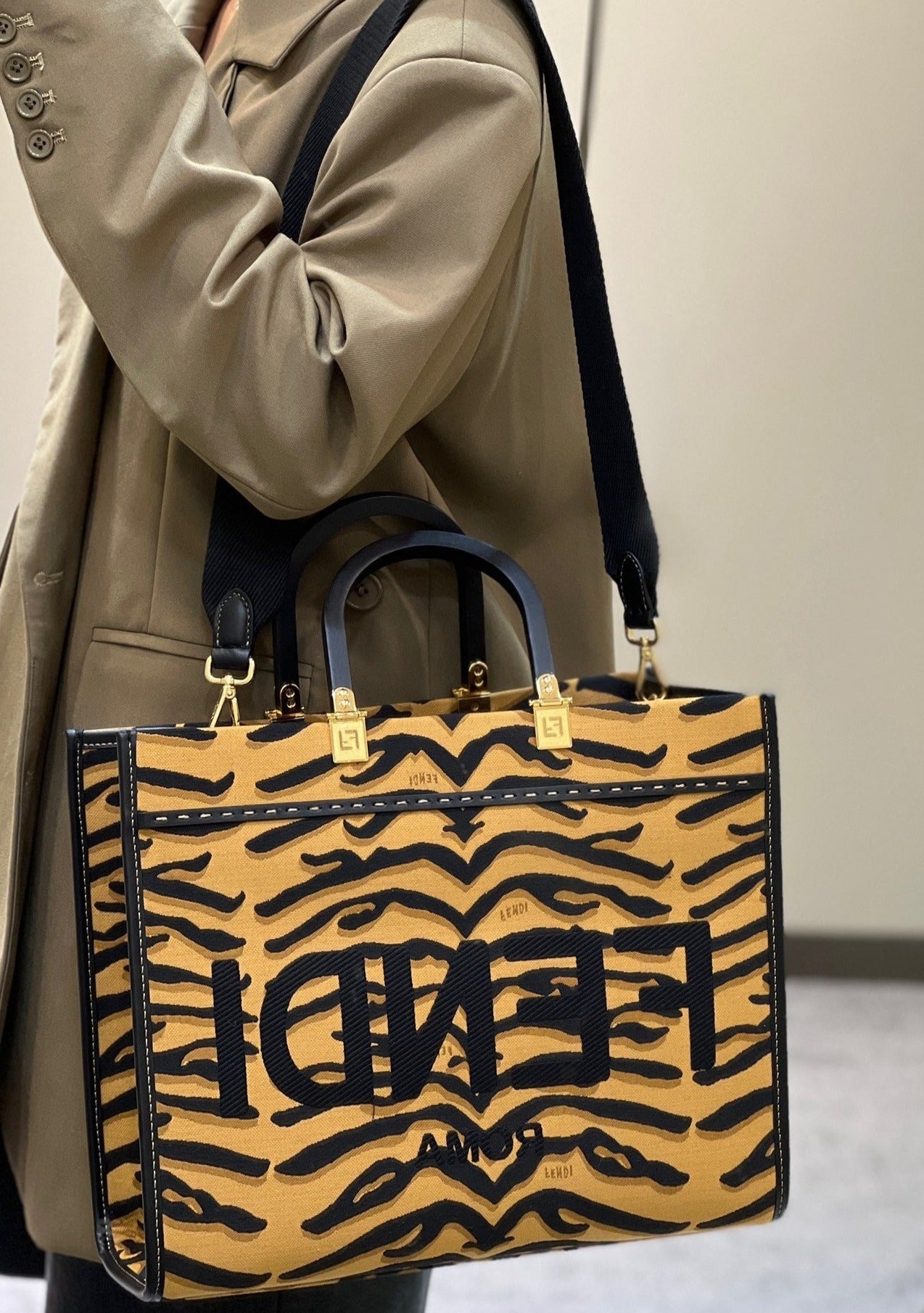 Fendi Roma Tote Bag