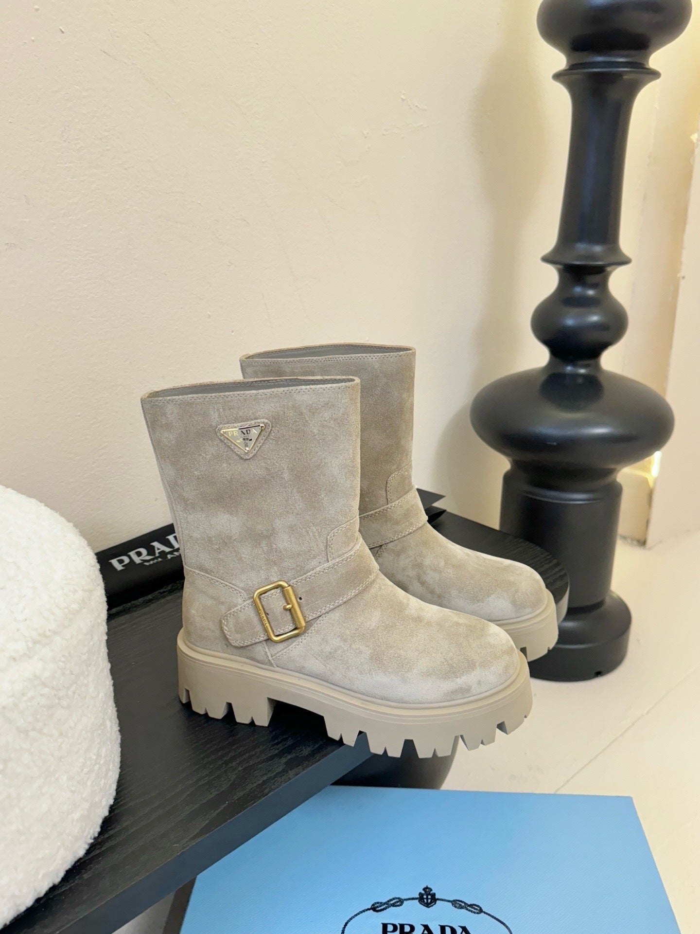 Prada Suede Boots