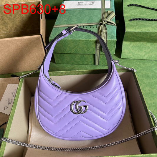 Gucci GG MARMONT HALF-MOON-SHAPED MINI BAG