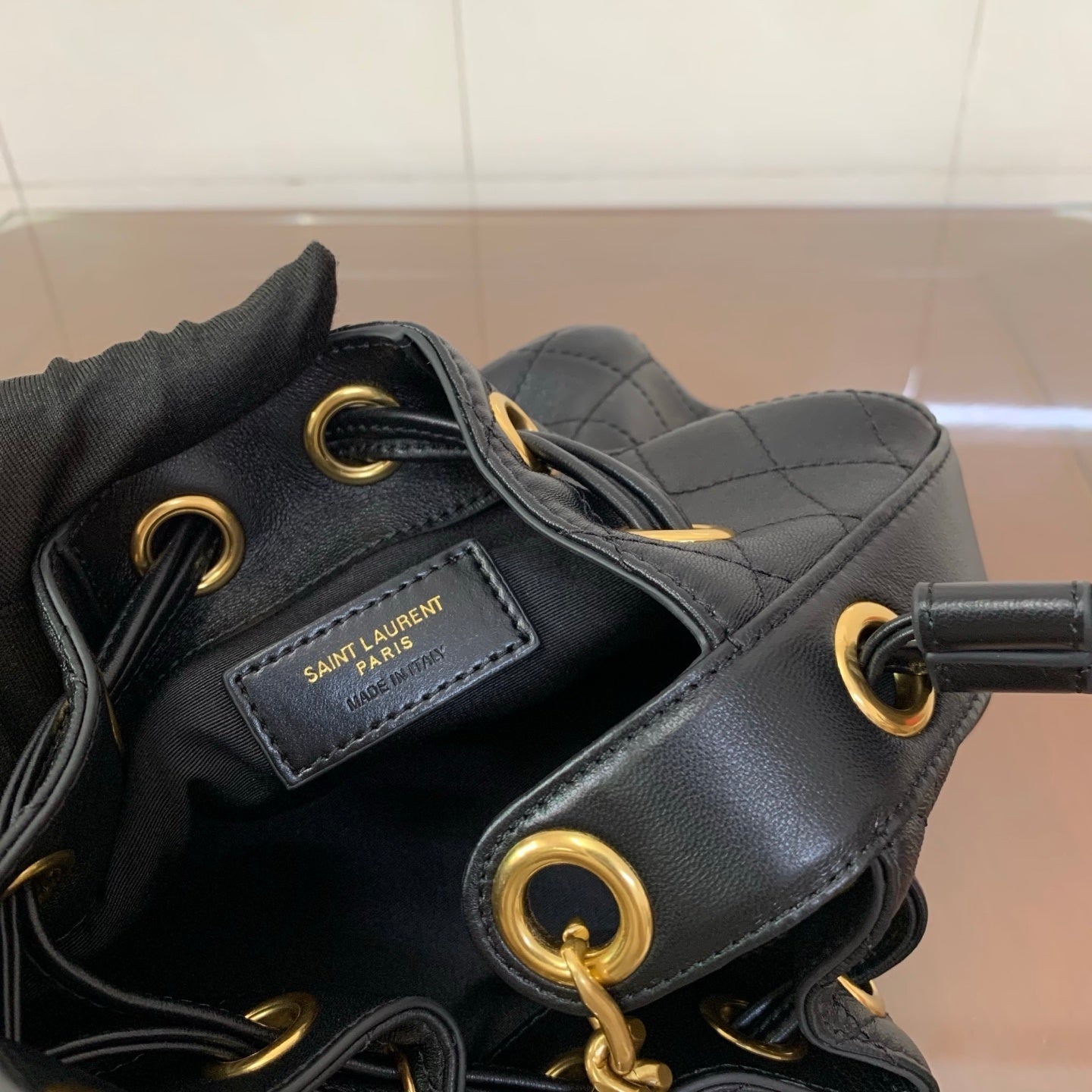 YSL Cassandre Bucket  bag