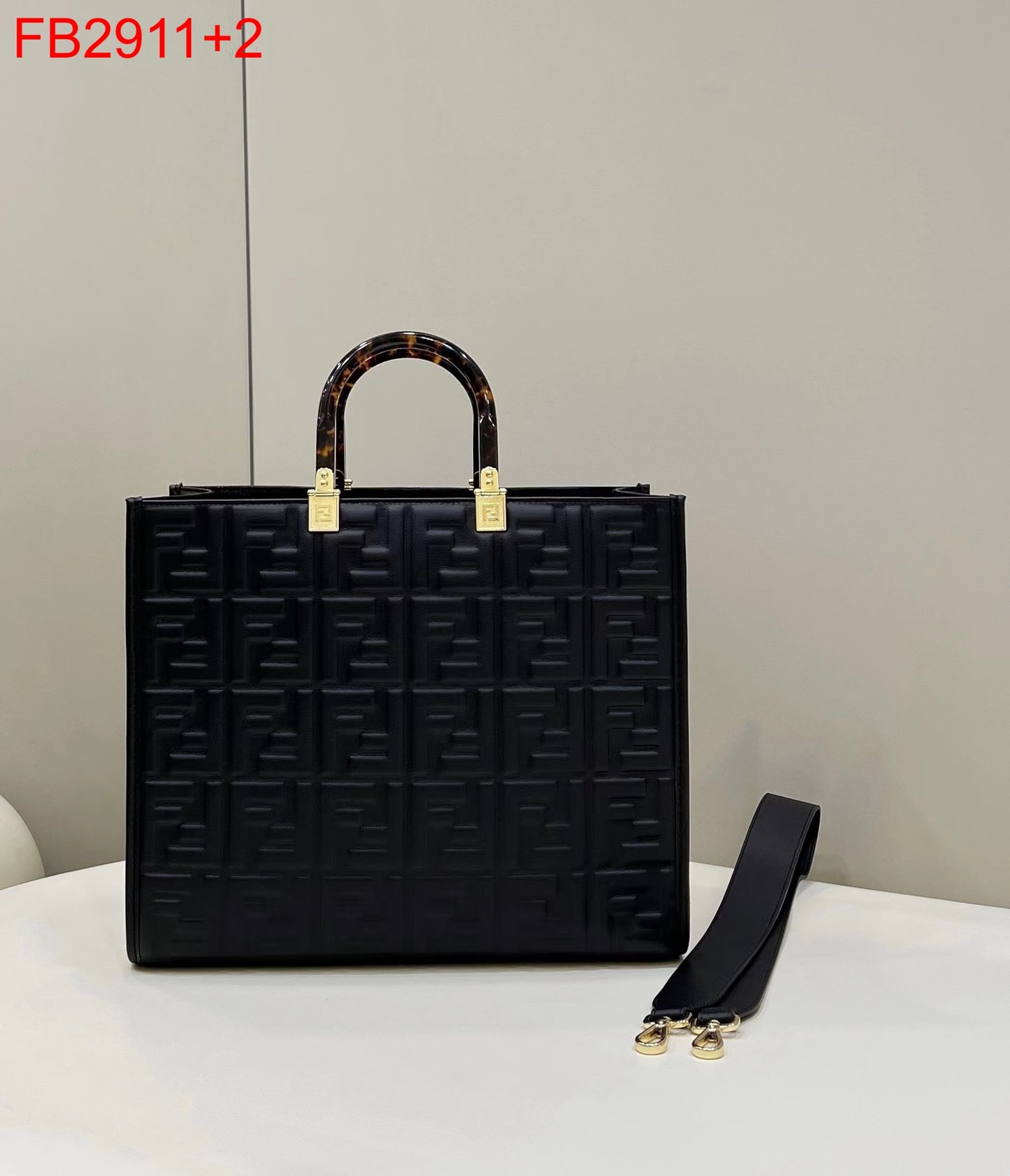 Fendi Medium Sunshine Shopper Tote  Bag