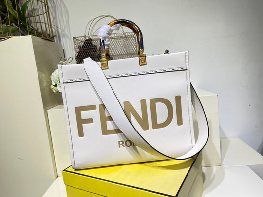 Fendi Medium Sunshine Shopper Tote Bag