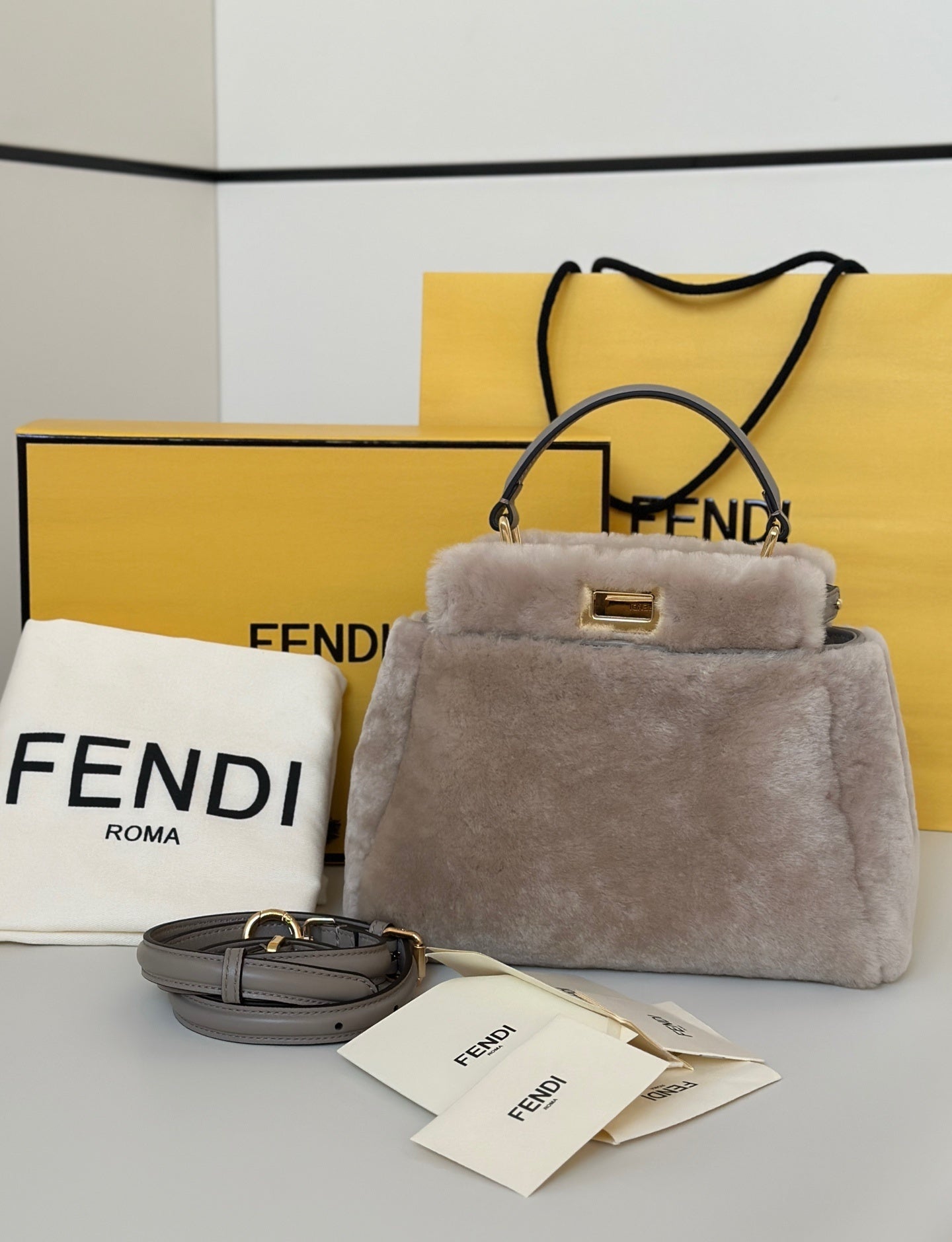 Fendi Peekaboo Fur bag