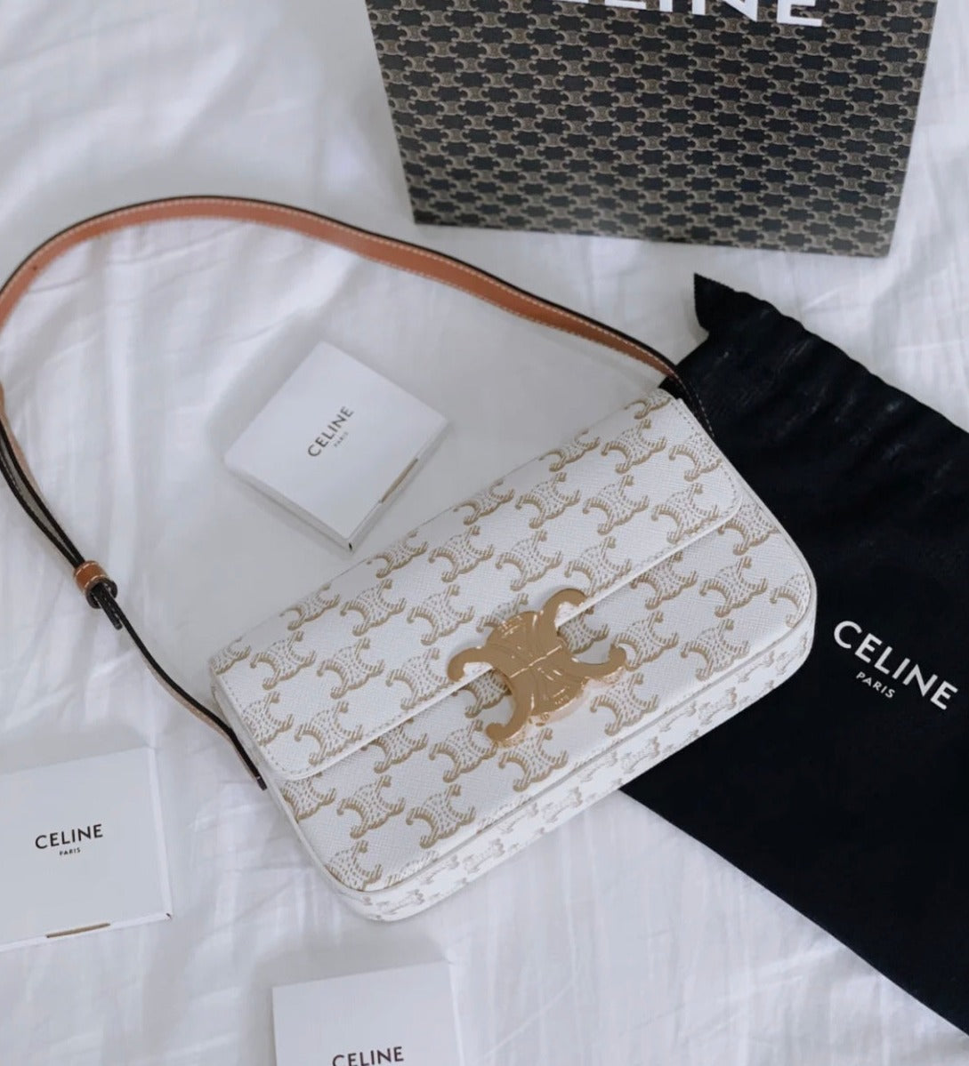 Celine Triomphe Shoulder Bag