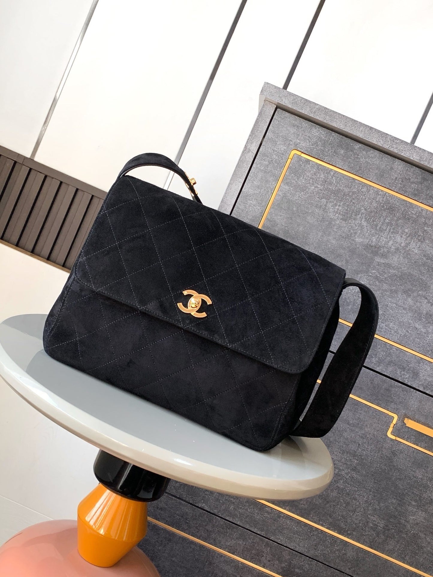 Chanel Suede Shoulder bag
