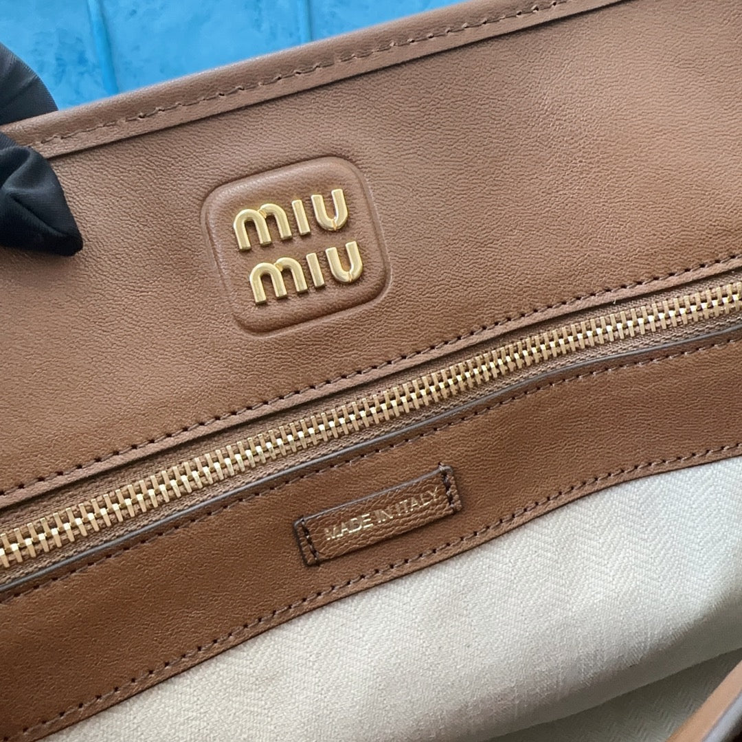 Miu Miu Aventure Nappa Tote bag