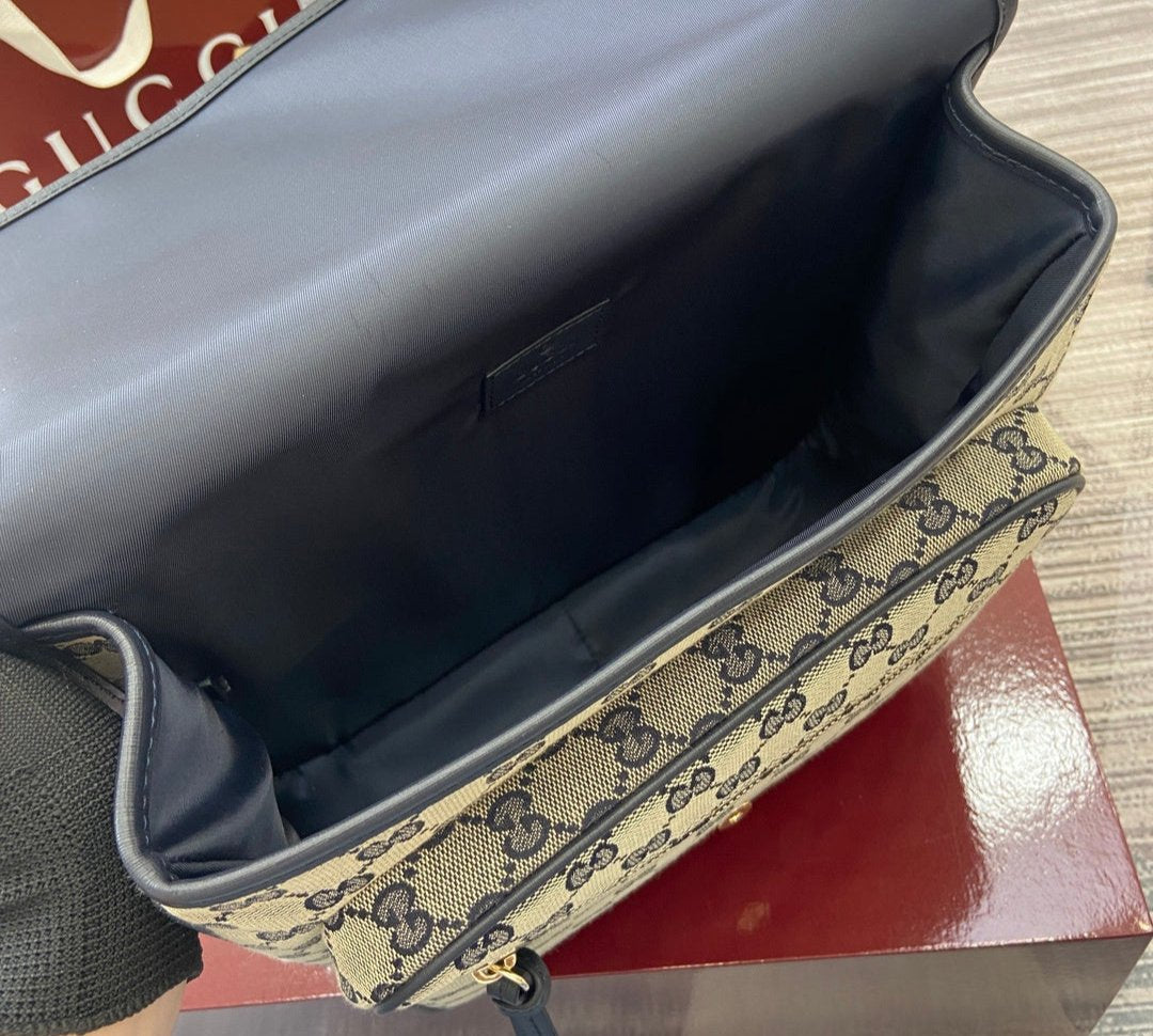 Gucci Children's GG canvas messenger bag
