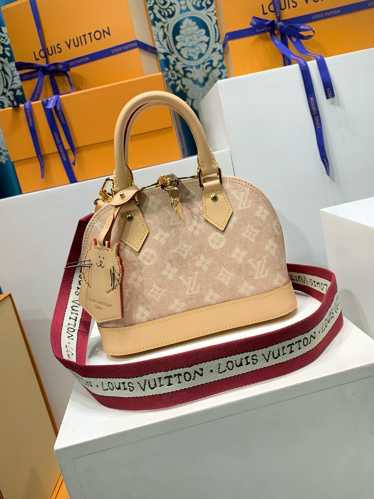 Louis Vuitton Alma BB Travels With Grace Coddington