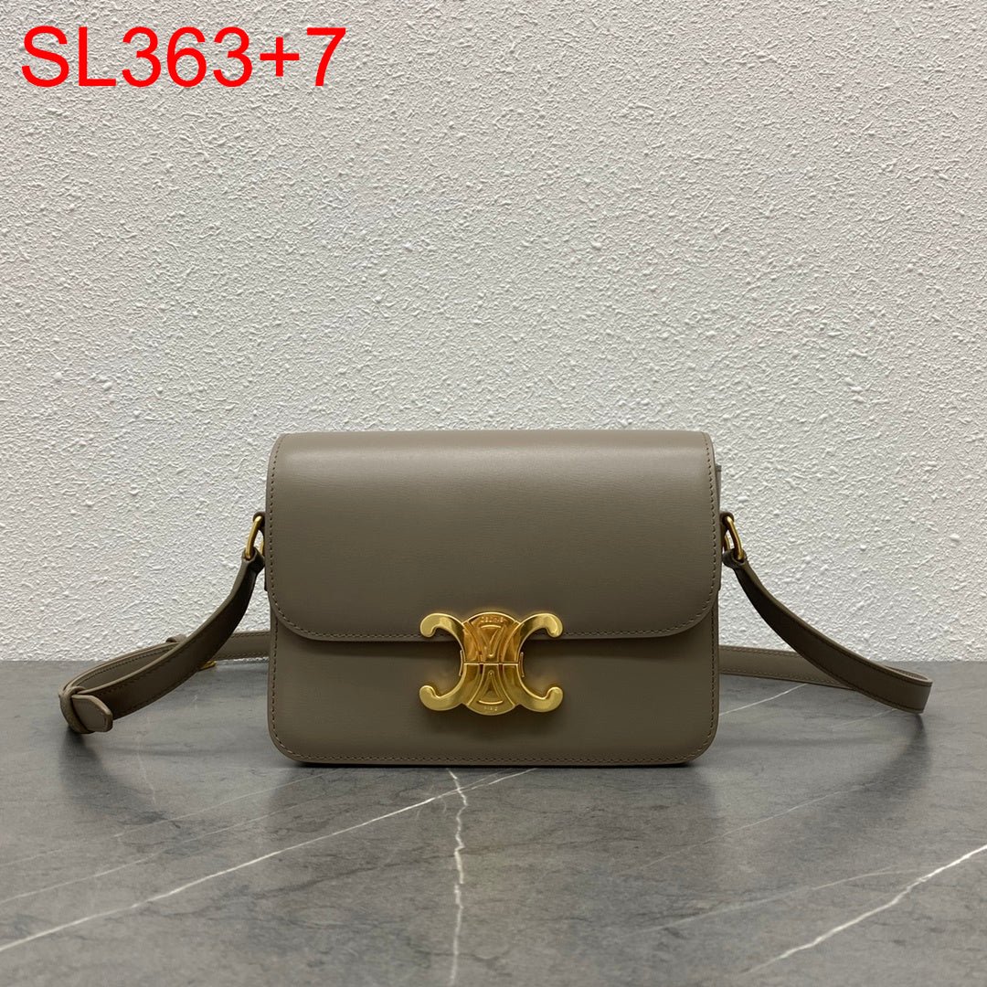 Celine Triomphe Mini Leather Bag