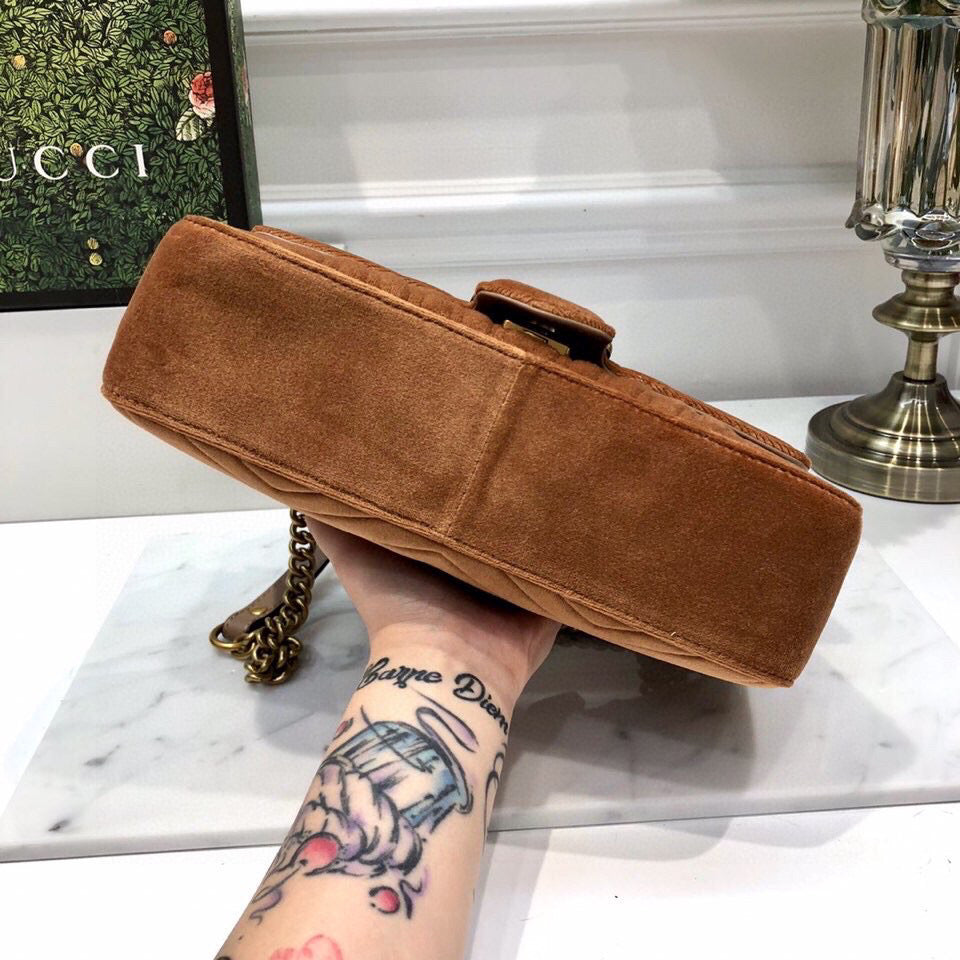 Gucci Marmont Small Velvet Bag