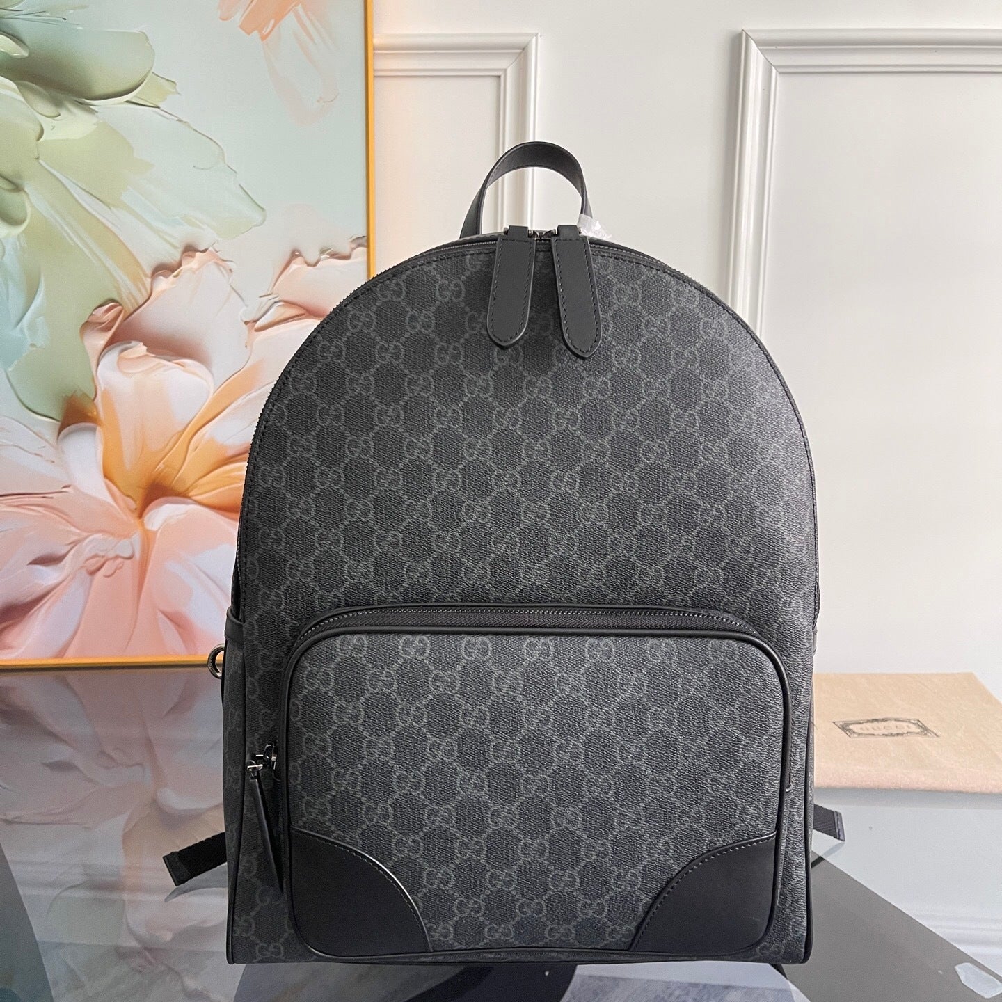 Gucci Emblem medium backpack