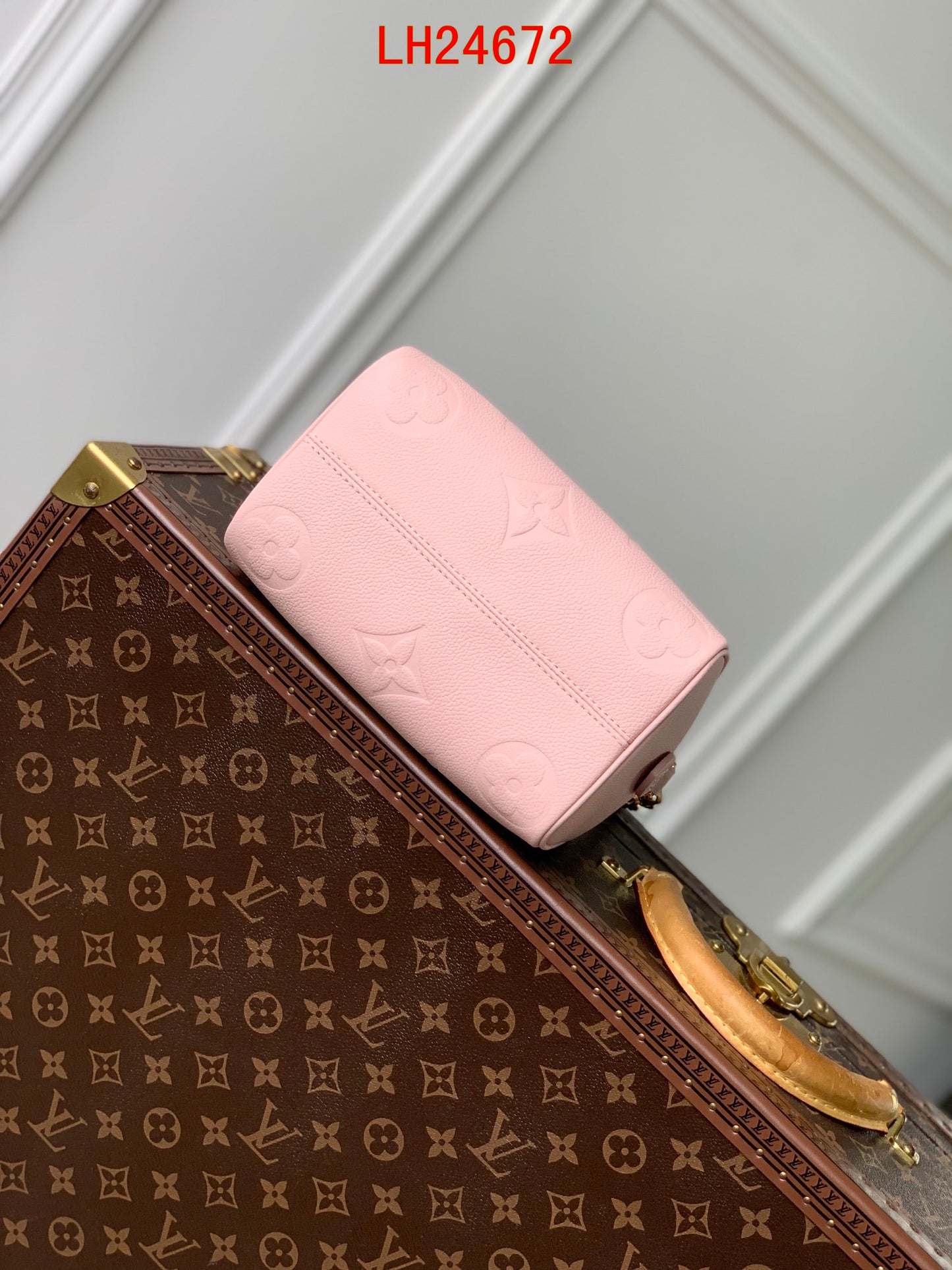 Louis Vuitton Speedy Bandoulière 20 empreinte pink