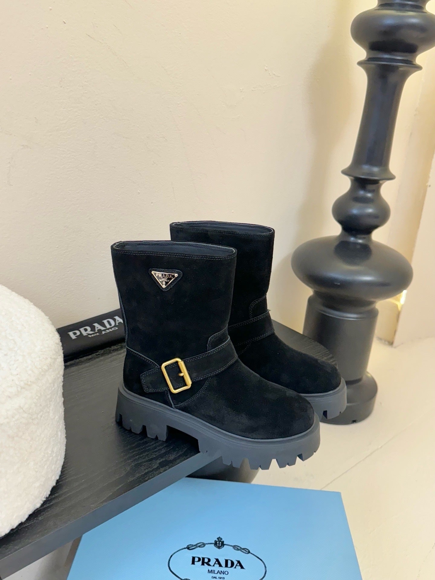 Prada Suede Boots