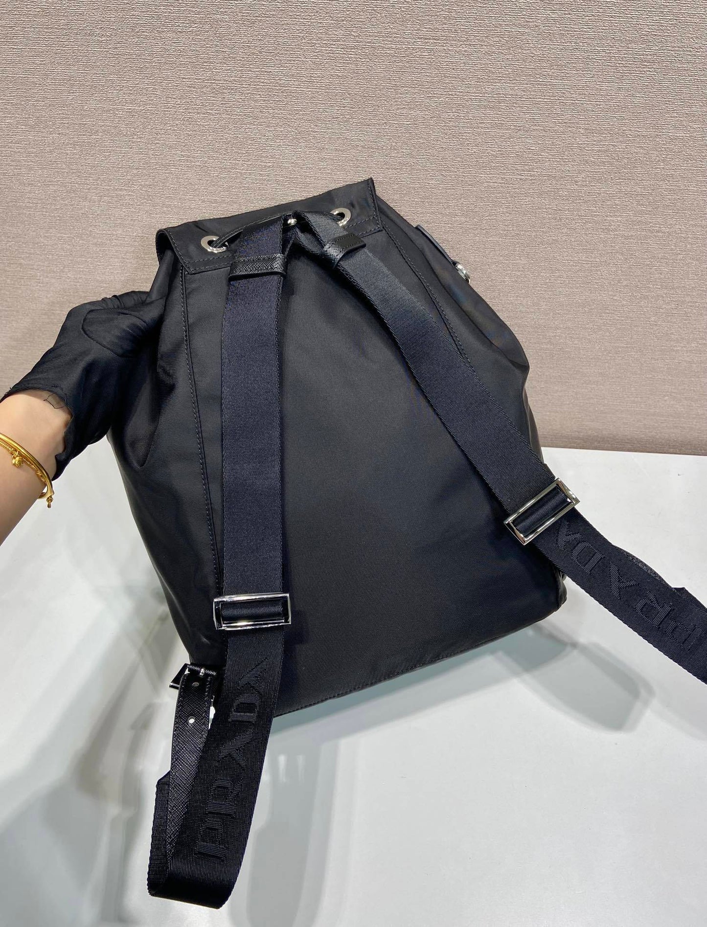 Prada Mercury Small Nylon Backpack