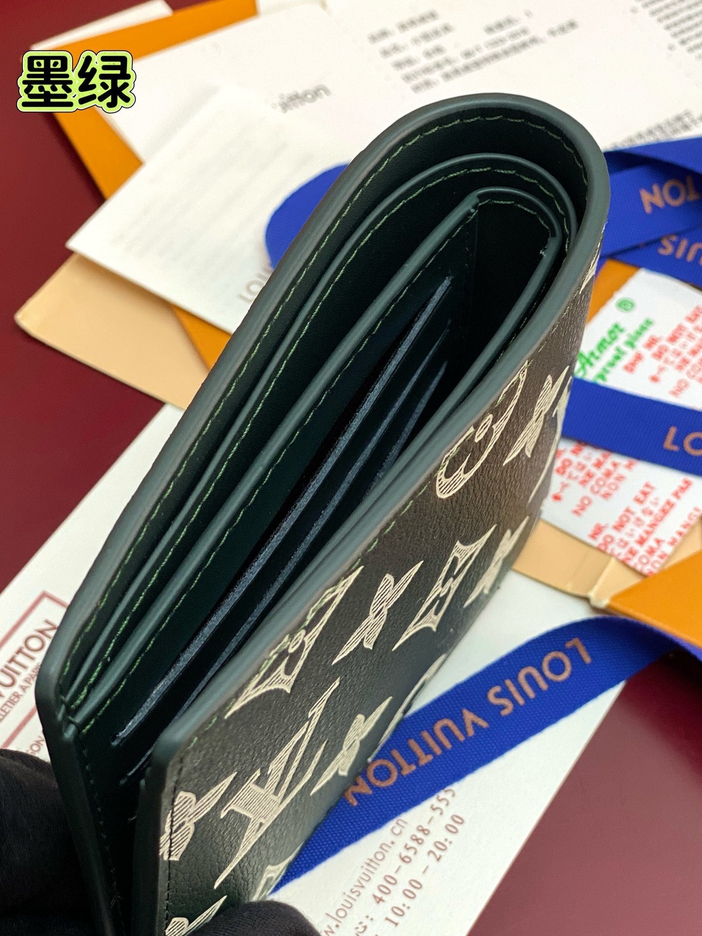 Louis Vuitton Monogram shadow wallet