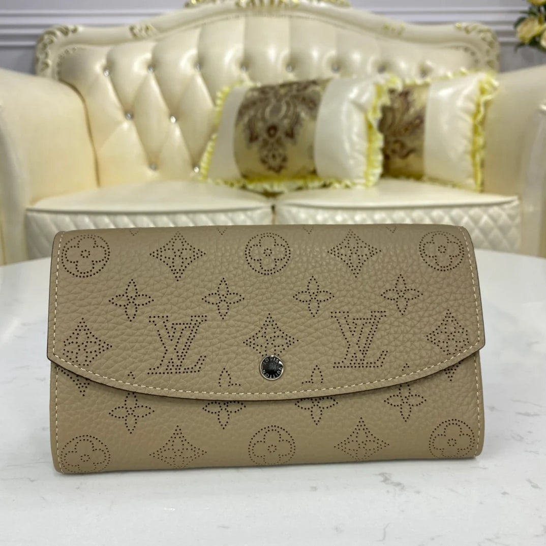 Louis Vuitton Iris Wallet Mahina leather