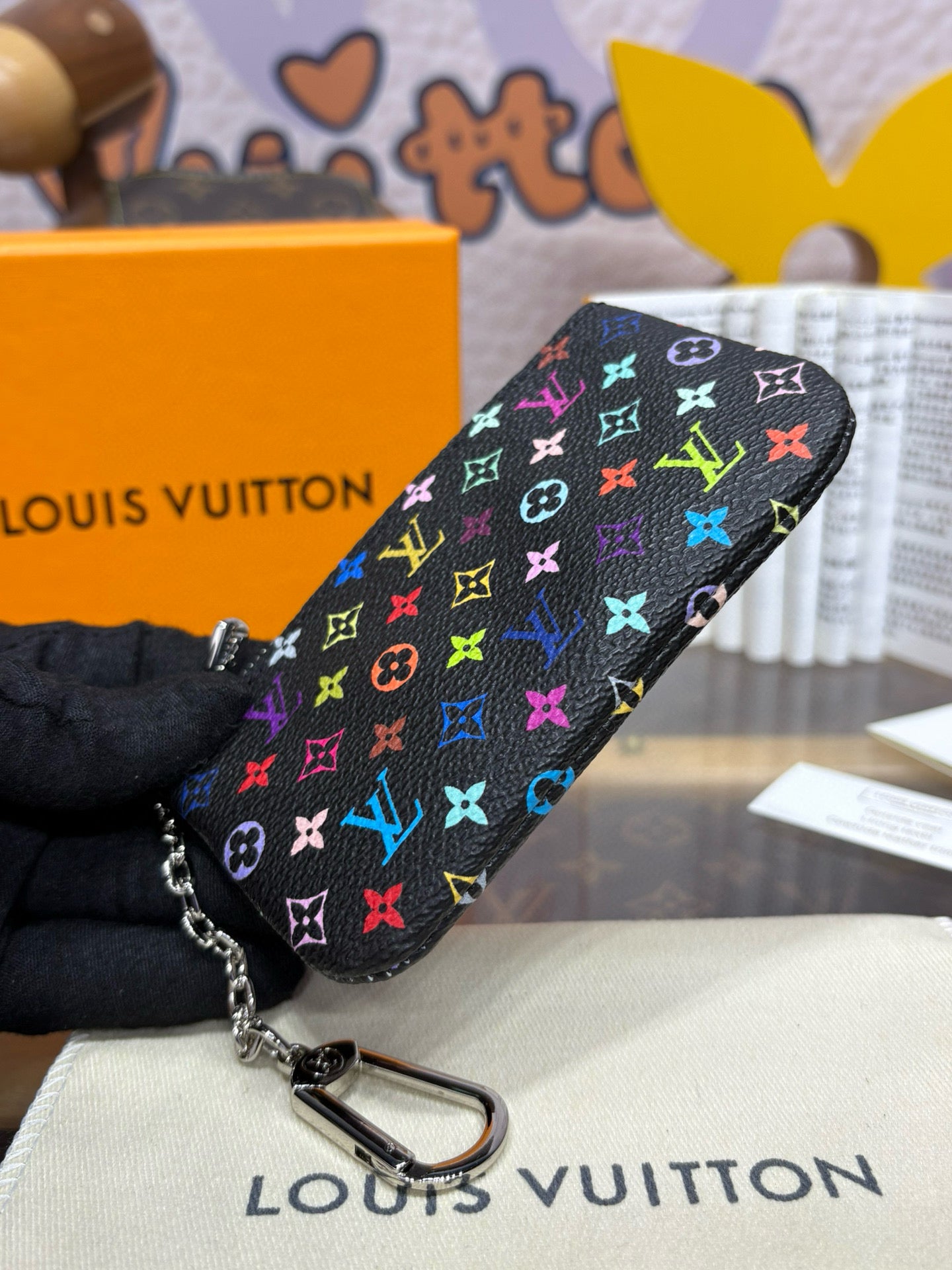 Louis Vuitton LV x TM Key Pouch Other Monogram Canvas