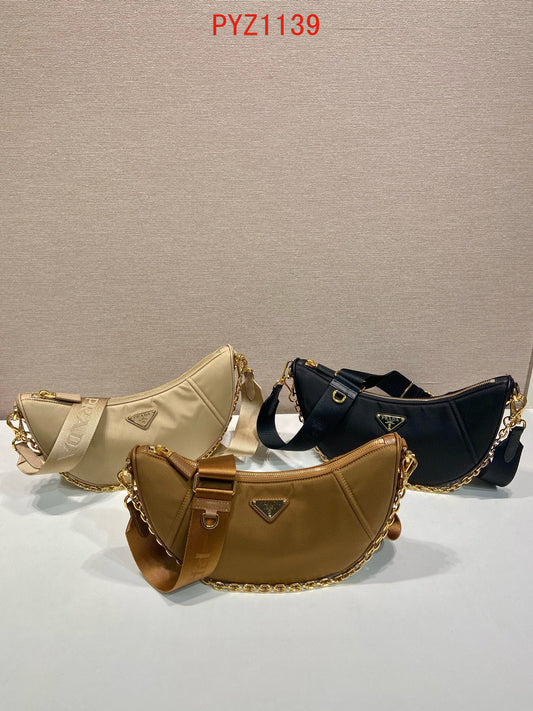 Prada Demi-lune Re-Nylon shoulder bag