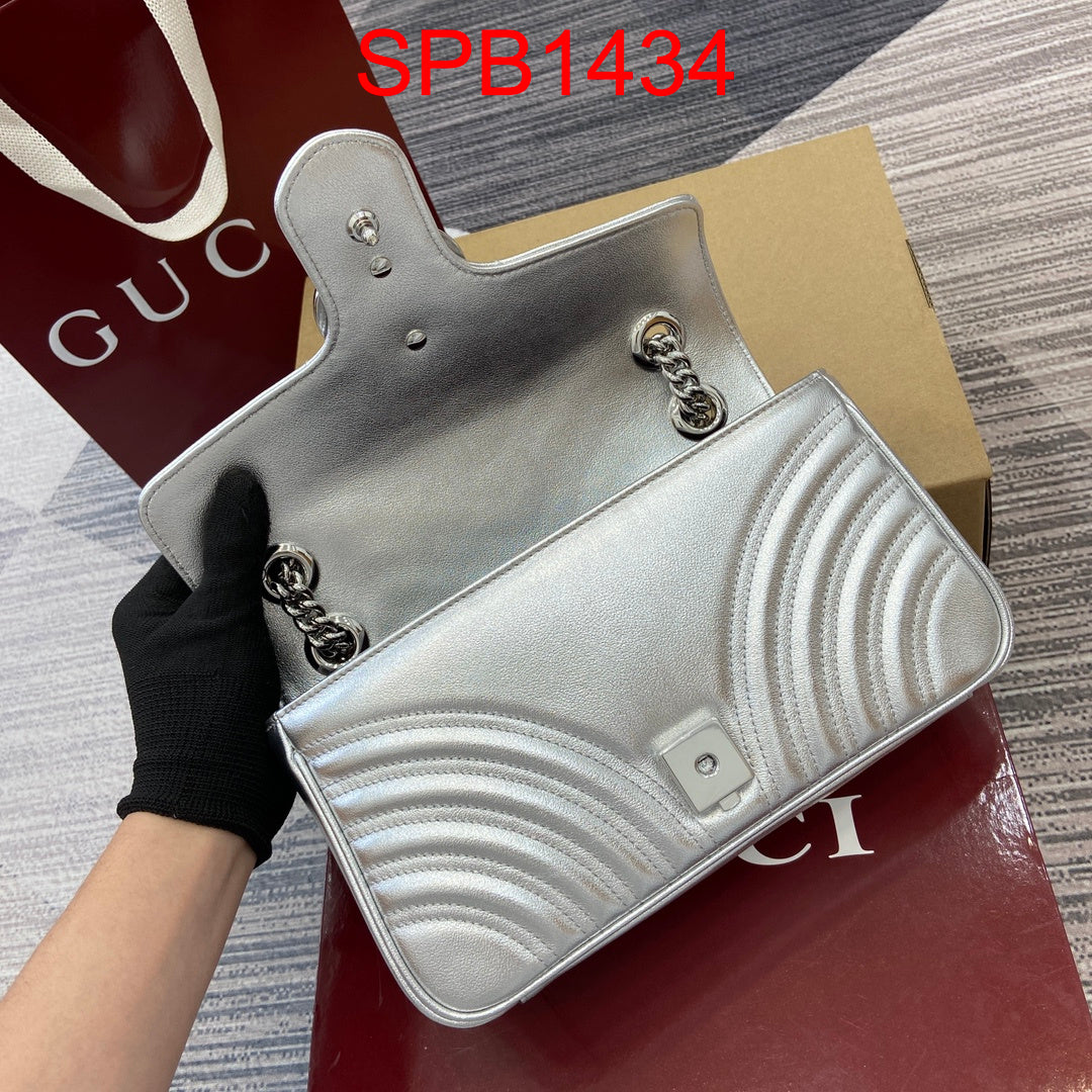 Gucci Marmont Small Silver edition
