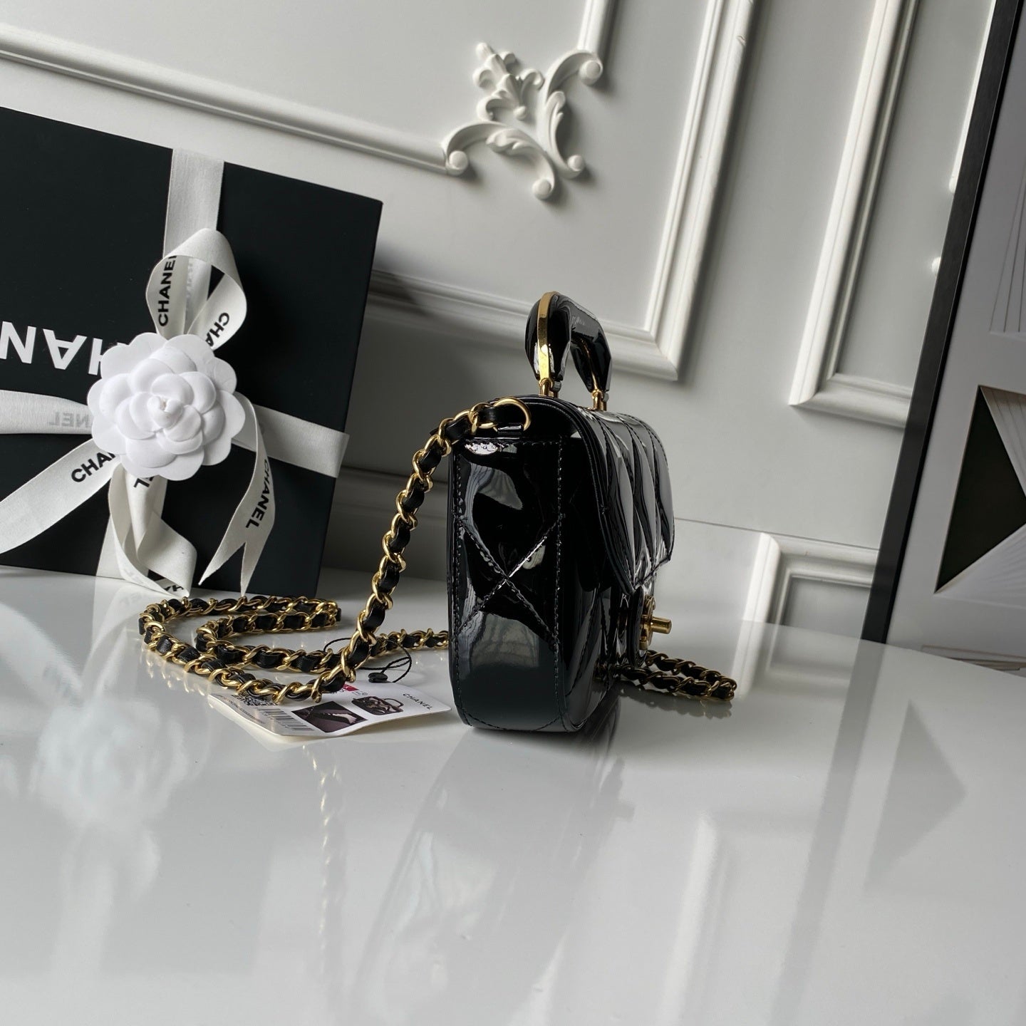 Chanel Mini flap bag with handle