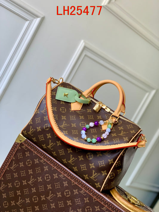Louis Vuitton Speedy Soft 30 Lucky with jewel-like embellishments