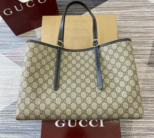 Gucci GG Emblem large tote bag