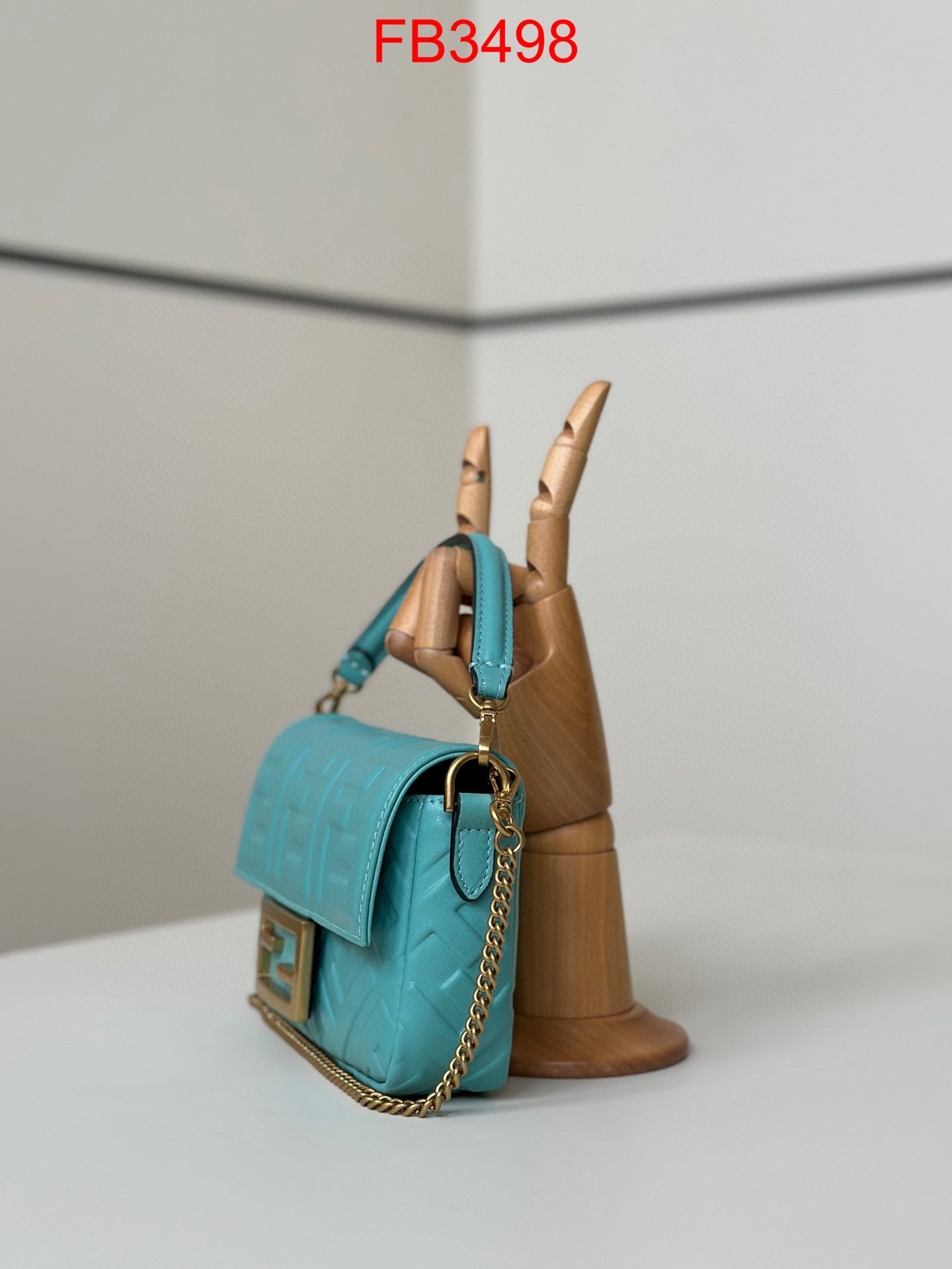Fendi Tiffany Blue Baguette small bag