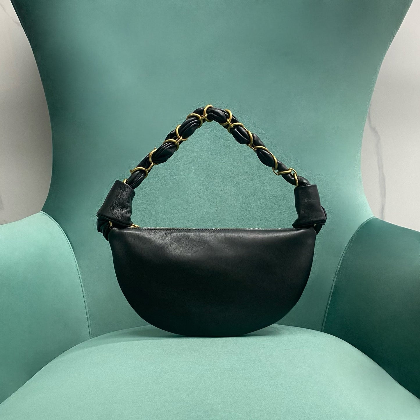 YSL AMALIA Mini hobo in lambskin