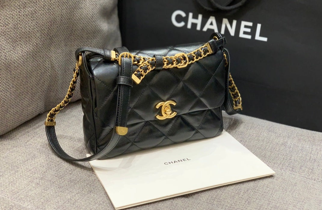 Chanel Leather hobo bag