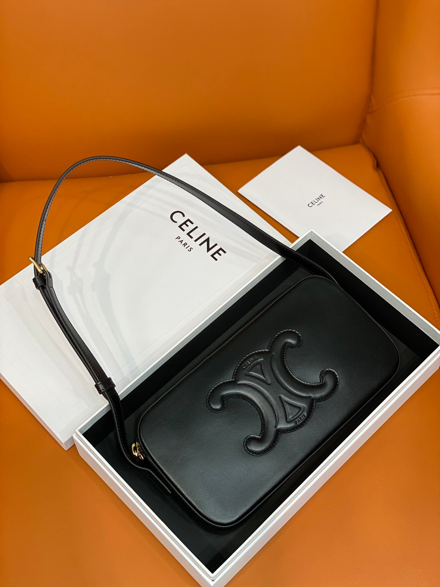 Celine Triomphe Shoulder Bag