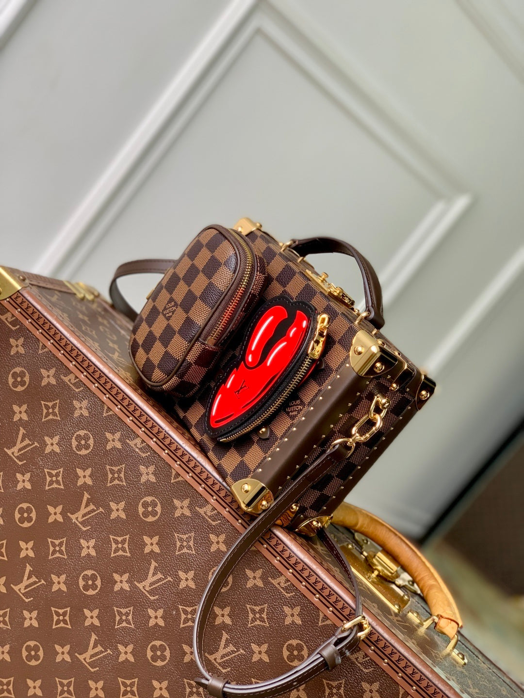 Louis Vuitton Sawagani Trunk