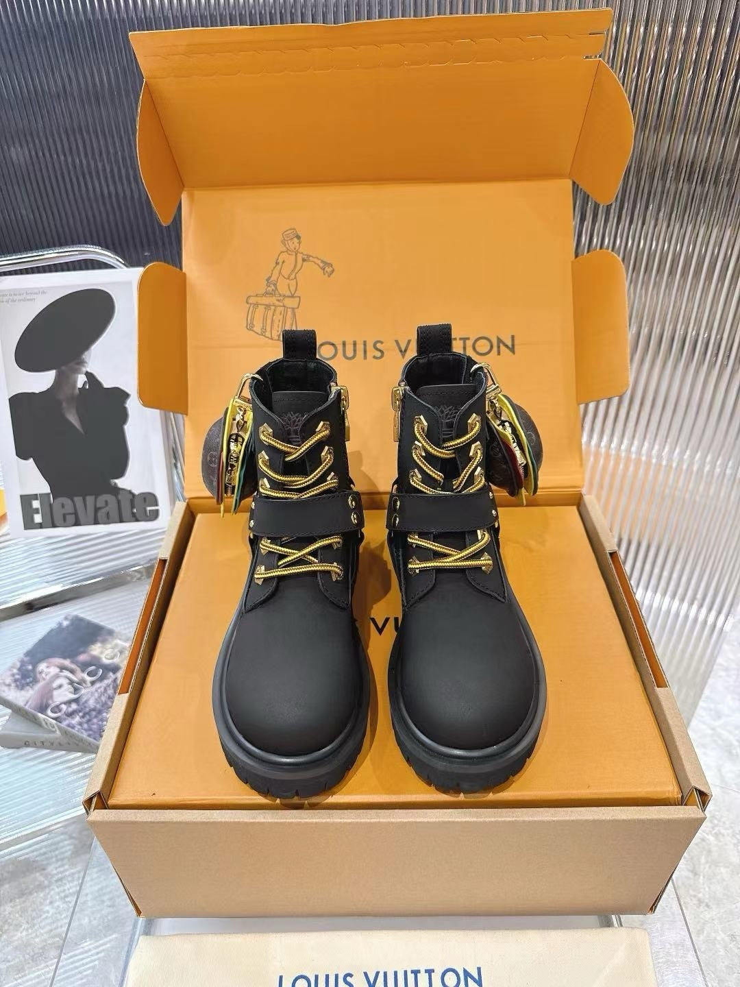 Louis Vuitton x Timberland Boots