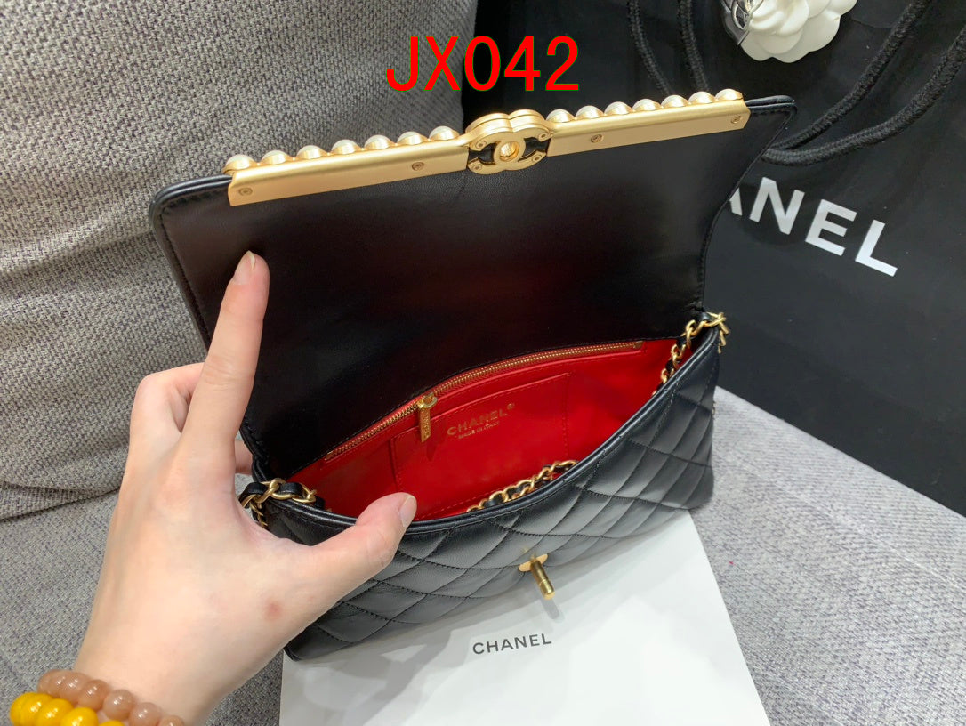 Chanel Flap Bag with pearls