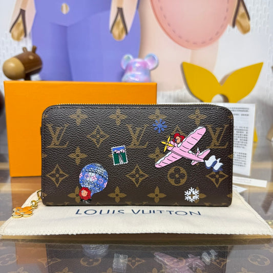 Louis Vuitton Zippy Wallet Vivienne Winter Holiday collection