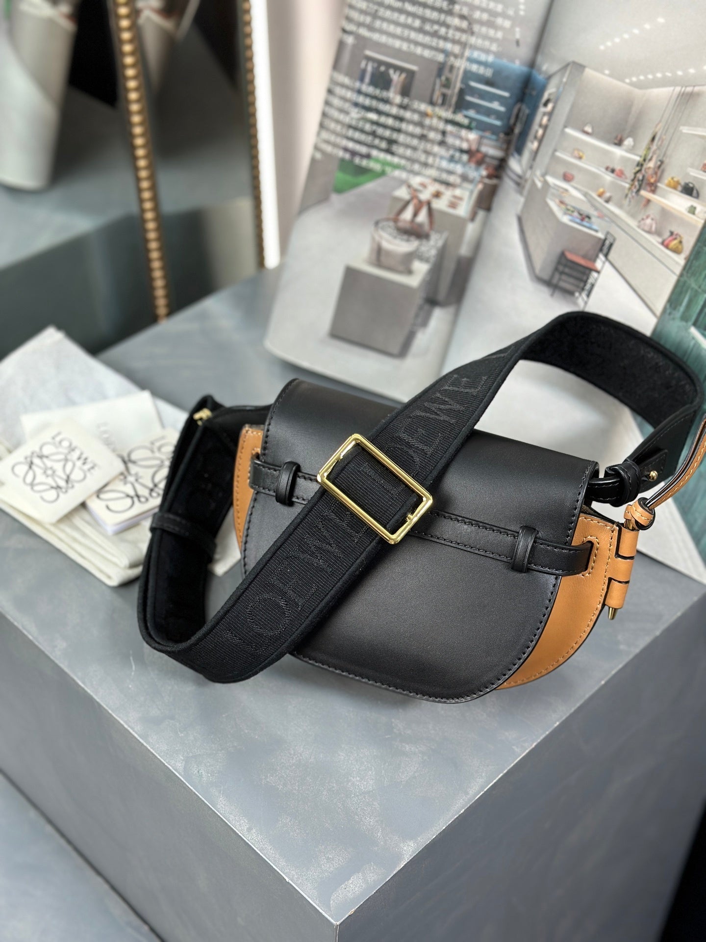 Loewe Mini Gate Dual bag