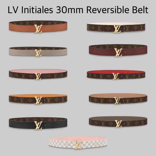 Louis Vuitton Initiales Belts 3.0cm, 4.0cm