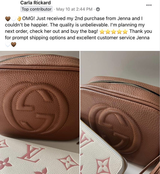 A Review of Gucci Disco Soho bag and Louis Vuitton bicolor zippy wallet