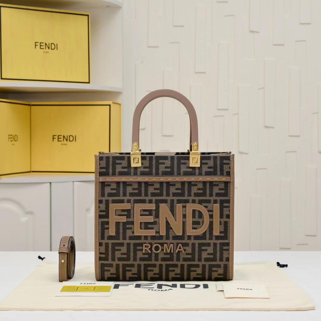 Fendi Sunshine Tote Bag in 3 sizes