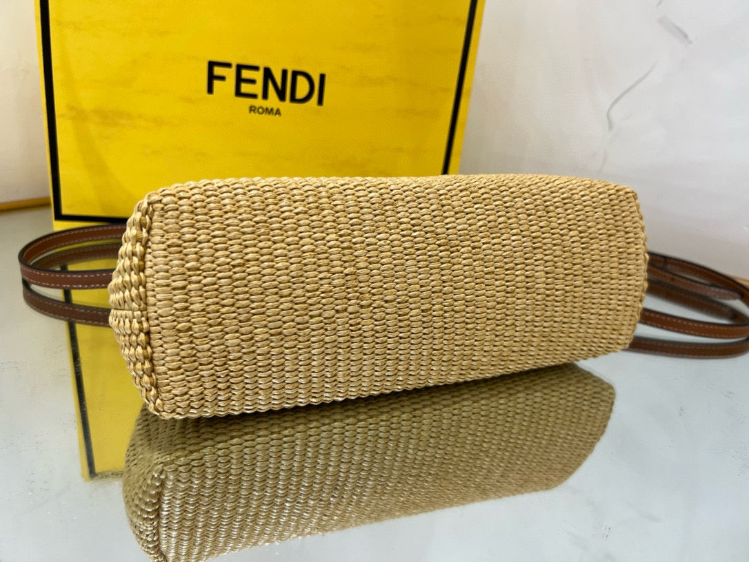 Fendi First Straw bag