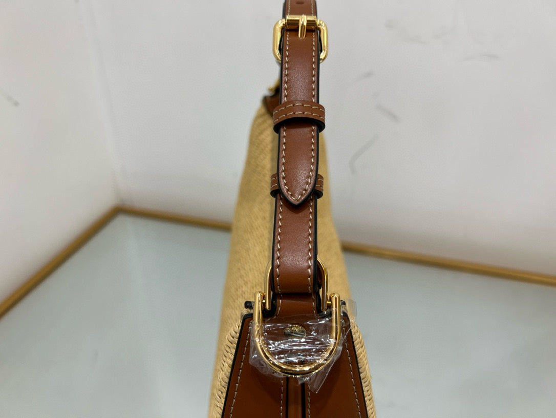 Fendi Fendigraphy Straw bag