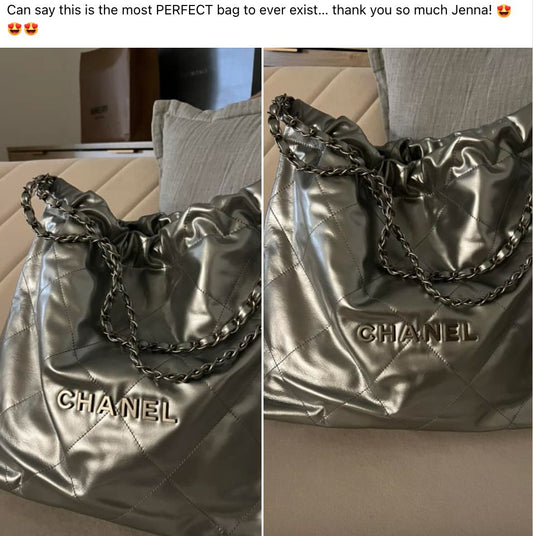 A review of a Chanel 22 bag