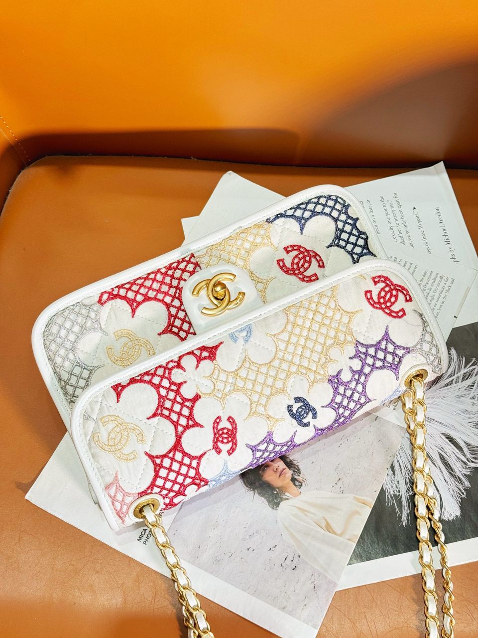 Chanel Flower flap bag