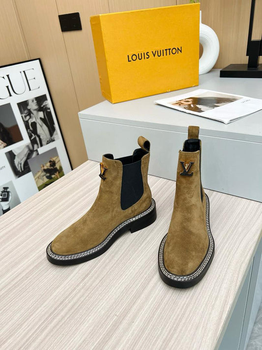 Louis Vuitton Suede Boots