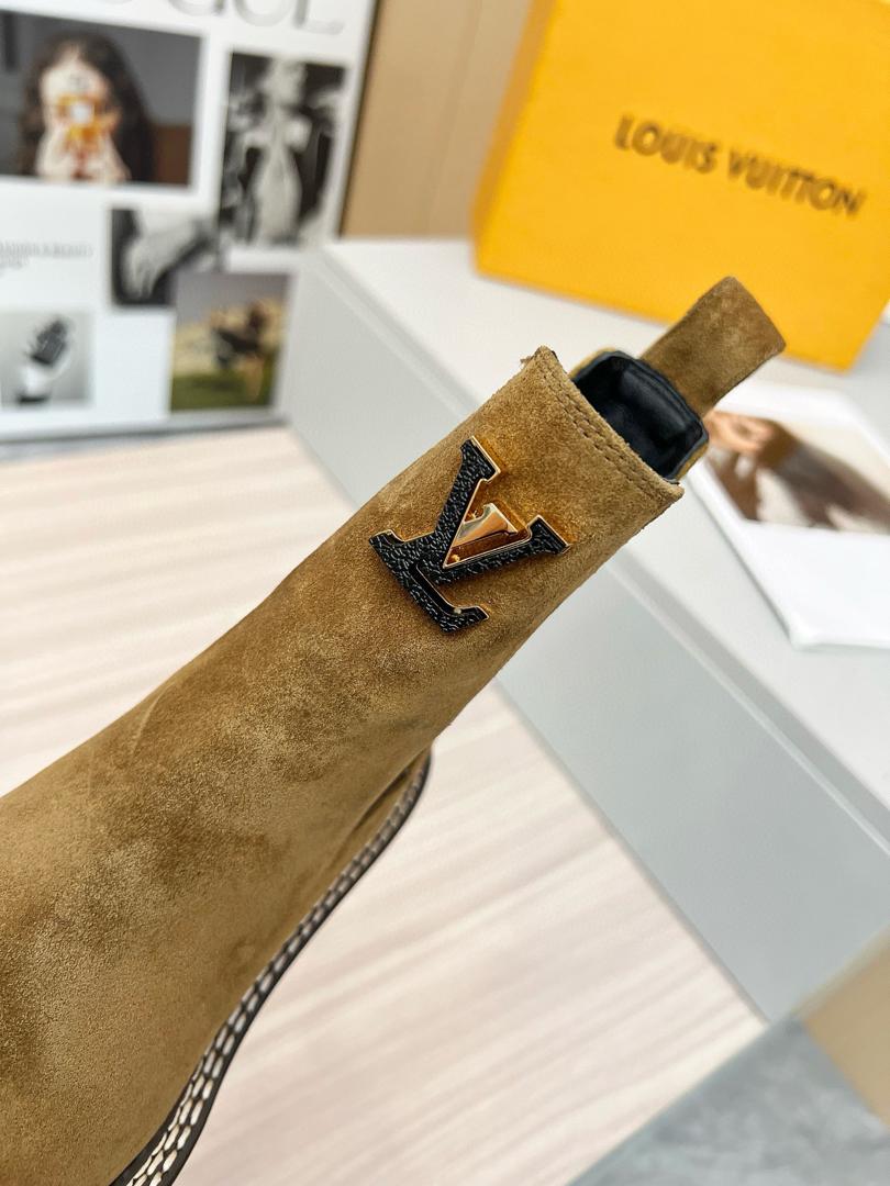 Louis Vuitton Suede Boots