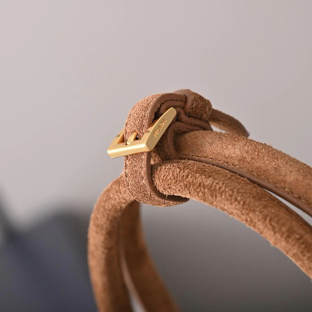Prada Medium Suede Handbag